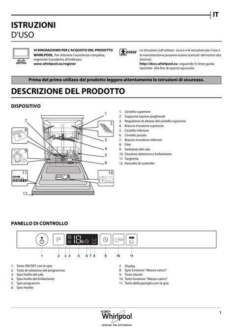 Whirlpool IWC 6106 ECO (IT) Guida utente